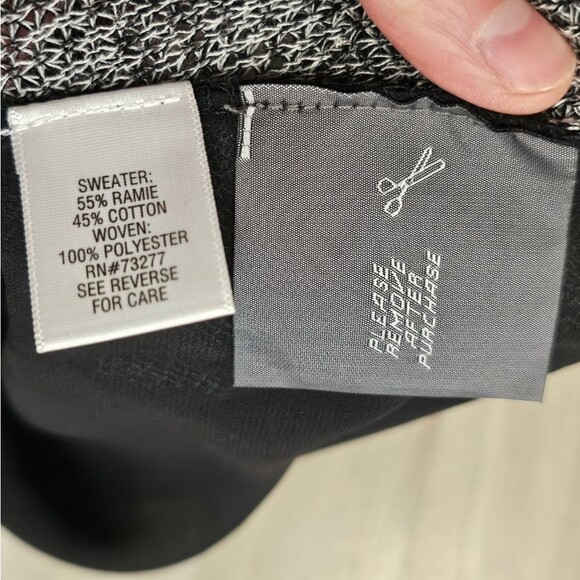 SIMPLY VERA Sleeveless Tunic Grey Black Space Edgy Apocalypse Urban Streetwear M - Picture 7 of 7